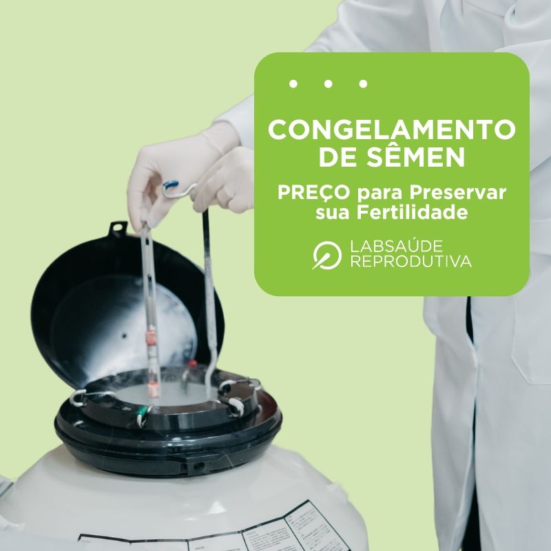 Congelamento de Sêmen Preço